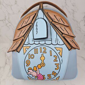 NWT Danielle Nicole Disney Winnie the Pooh Cuckoo Clock Mini Backpack